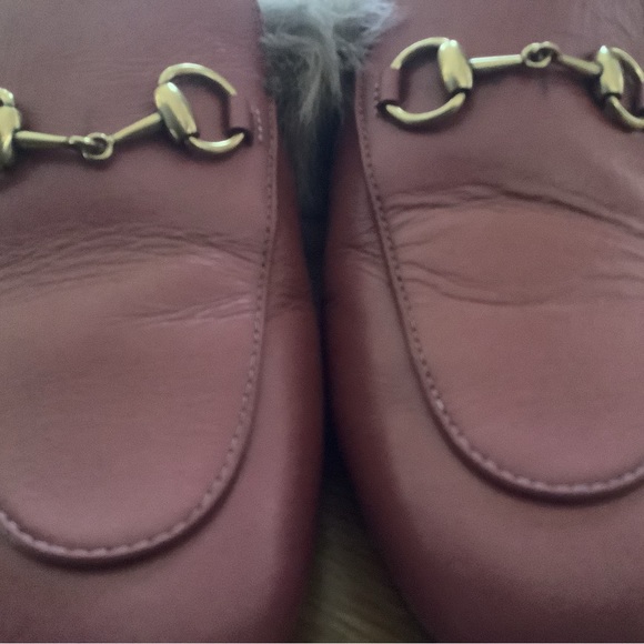 Gucci Princetown Fur Loafers - Picture 5 of 15